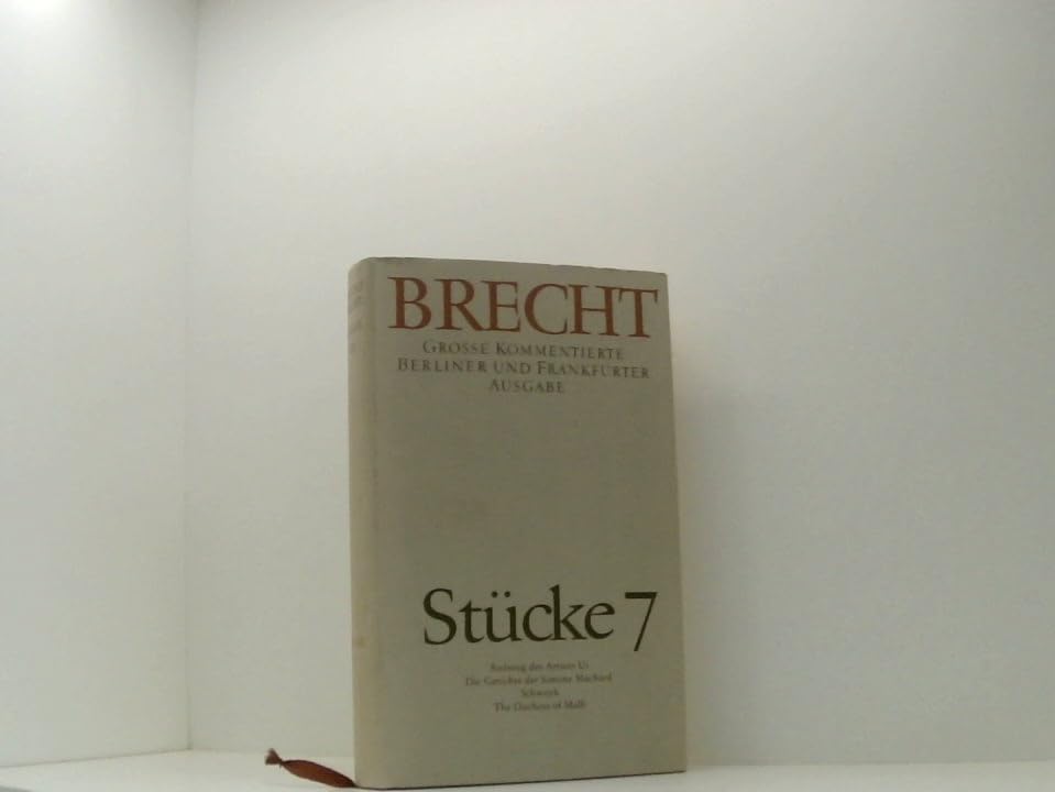 Stücke 7: Große kommentierte Berliner und Frankfurter Ausgabe, Band 7 Drama