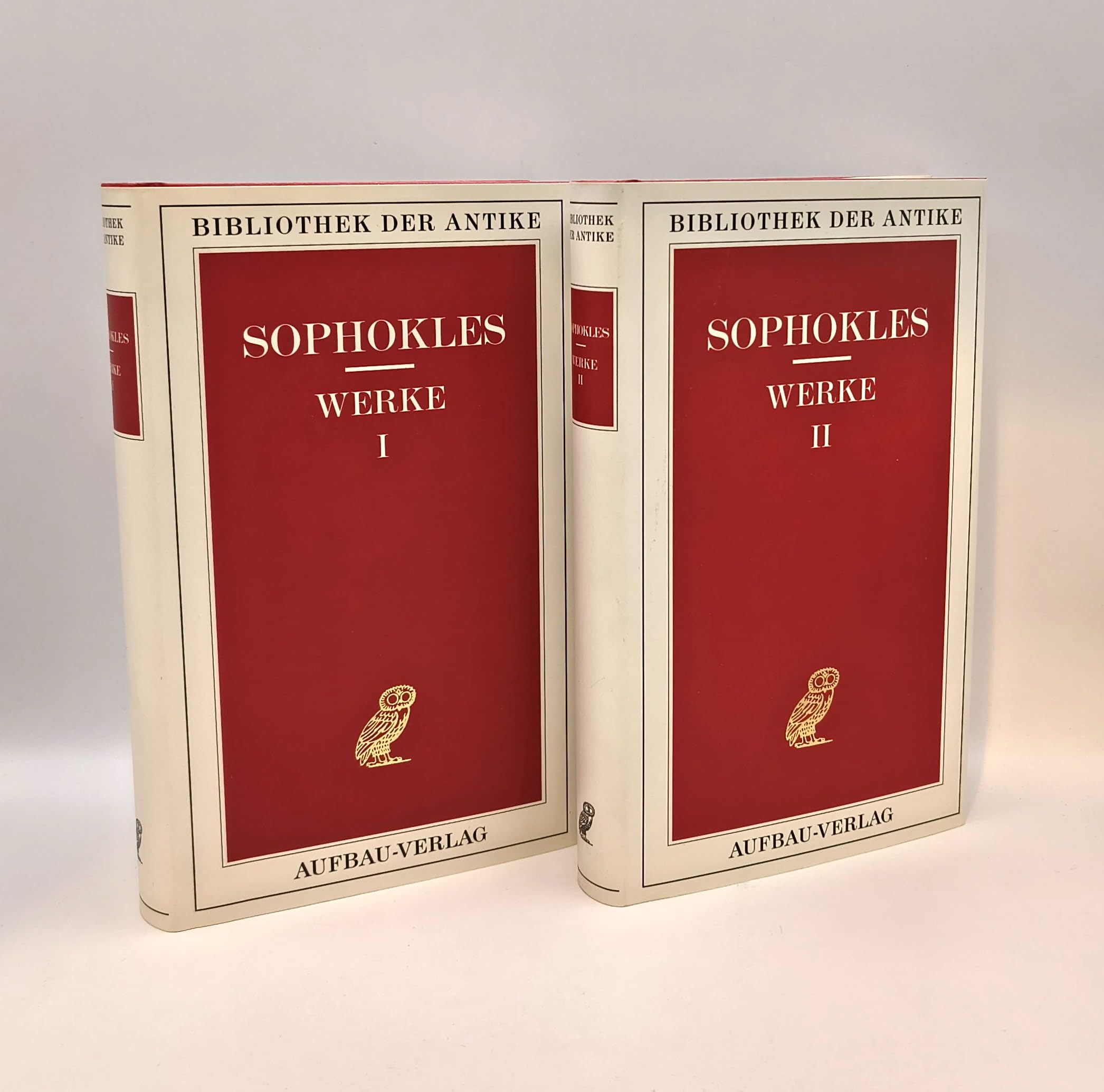 Werke in zwei Bänden: Band 1: Aias. Die Trachinierinnen. Antigone. König Oidipus. Elektra. Band 2: Philoktetes. Oidipus in Kolonos. Fragmente Books