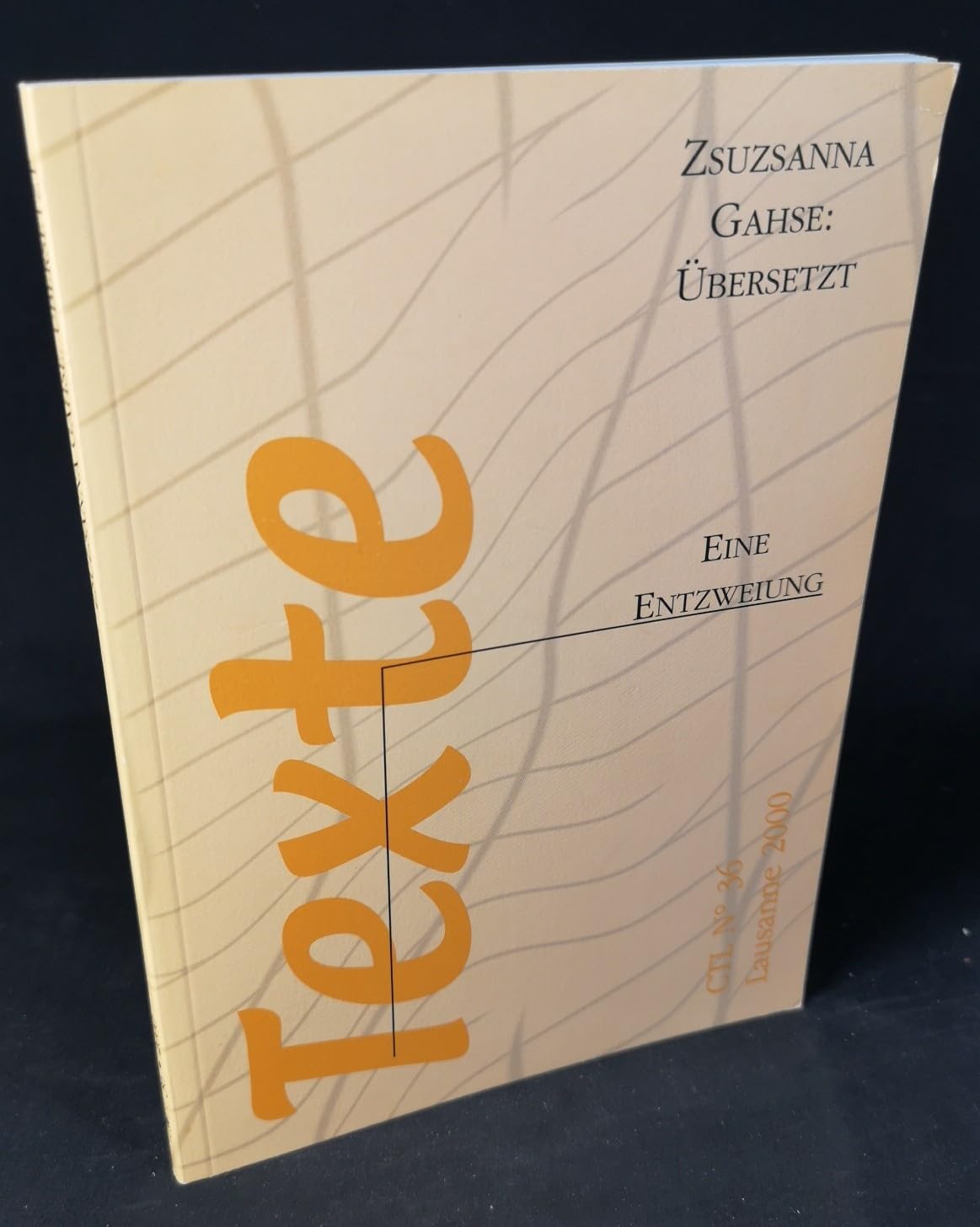 Übersetzt. Eine Entzweiung Books