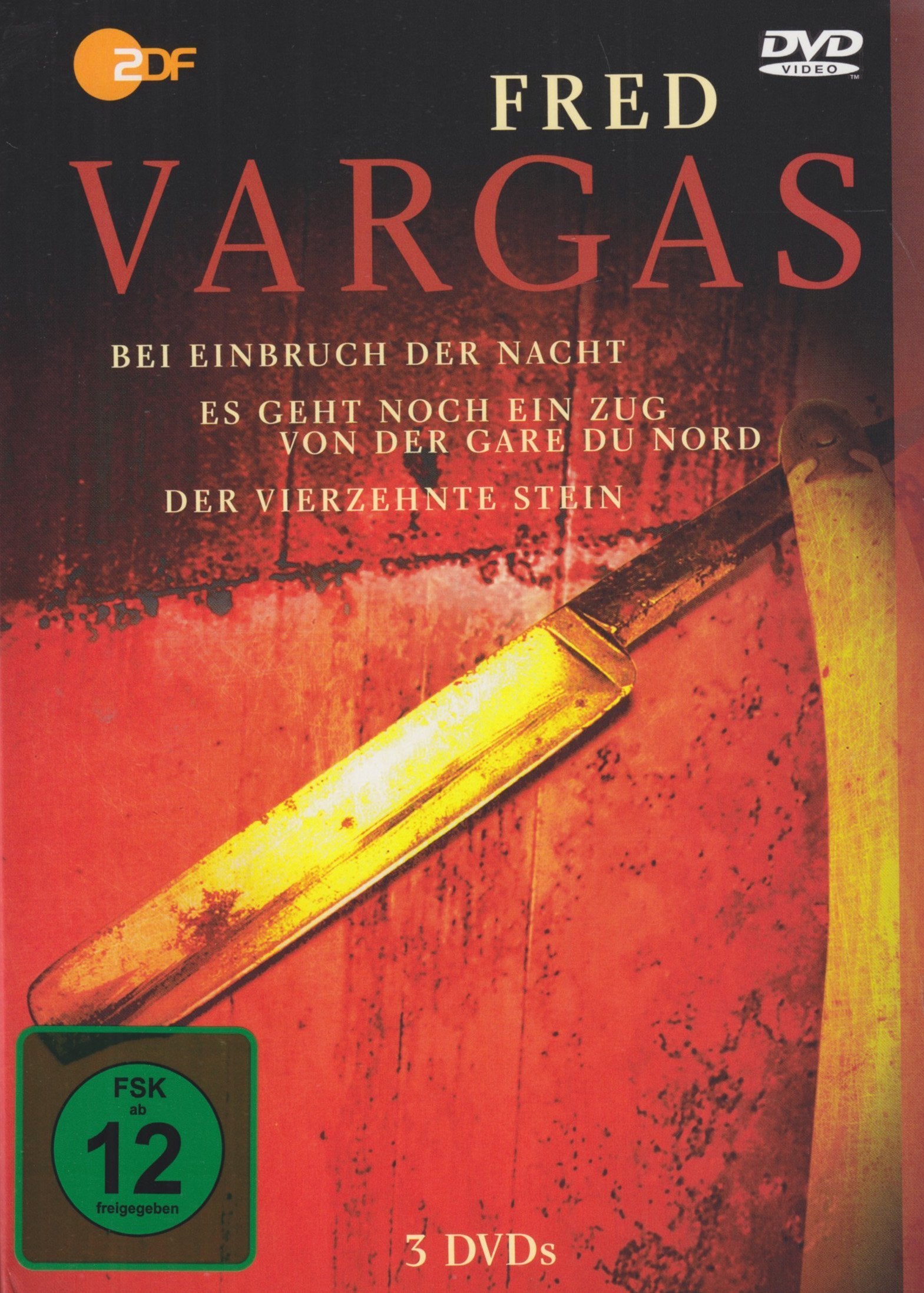 Die Fred Vargas DVD Box: Bei Einbruch der Nacht/Es geht noch ein Zug von der Gare du Nord/Der Vierzehnte Stein Movies