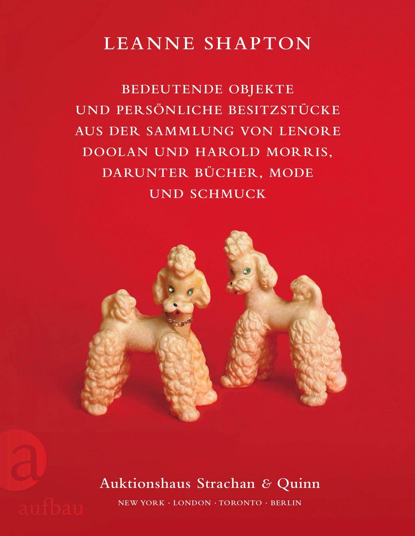 Bedeutende Objekte und persönliche Besitzstücke aus der Sammlung von Lenore Doolan und Harold Morris, darunter Bücher, Mode und Schmuck Contemporary literature