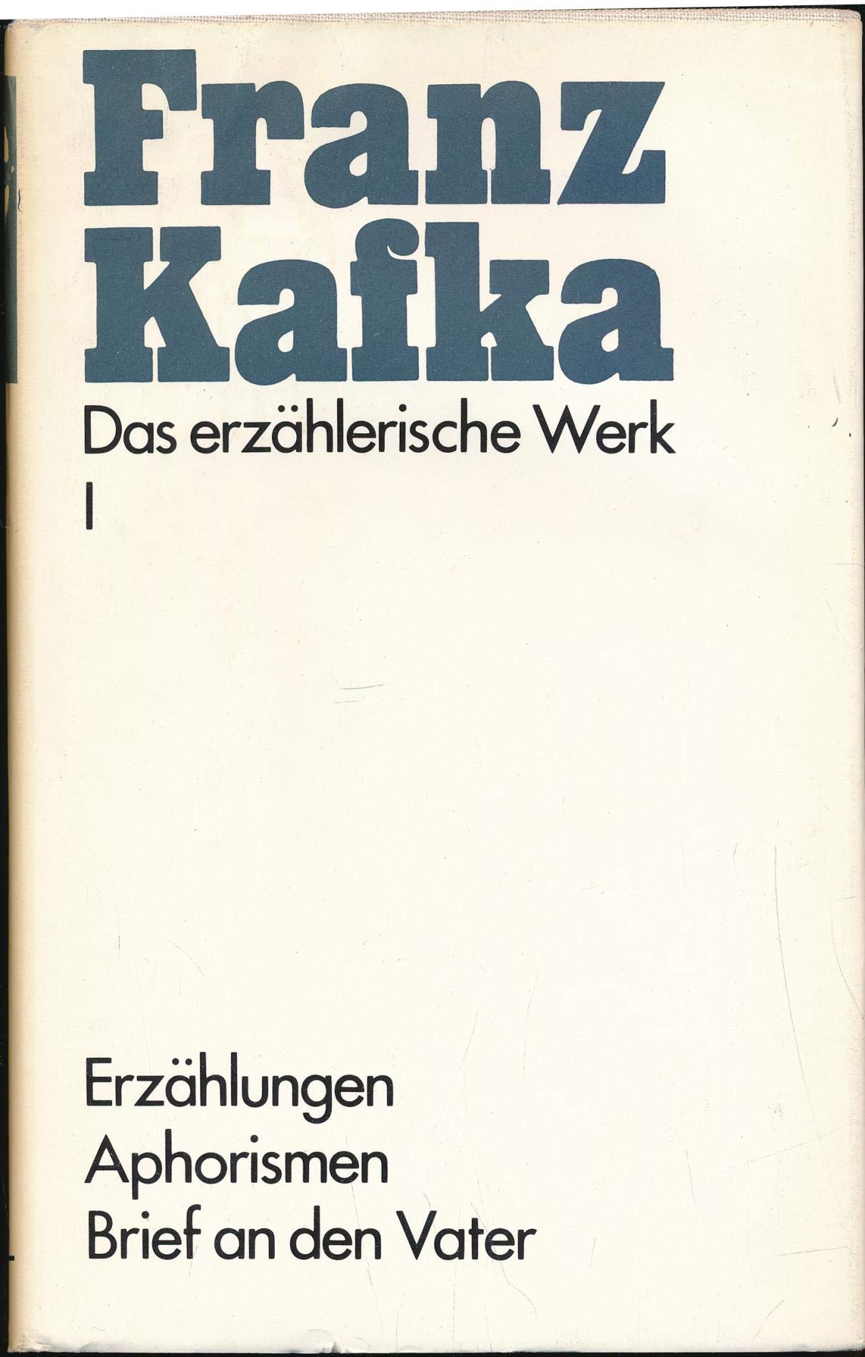 Product Image: Das erzählerische Werk I