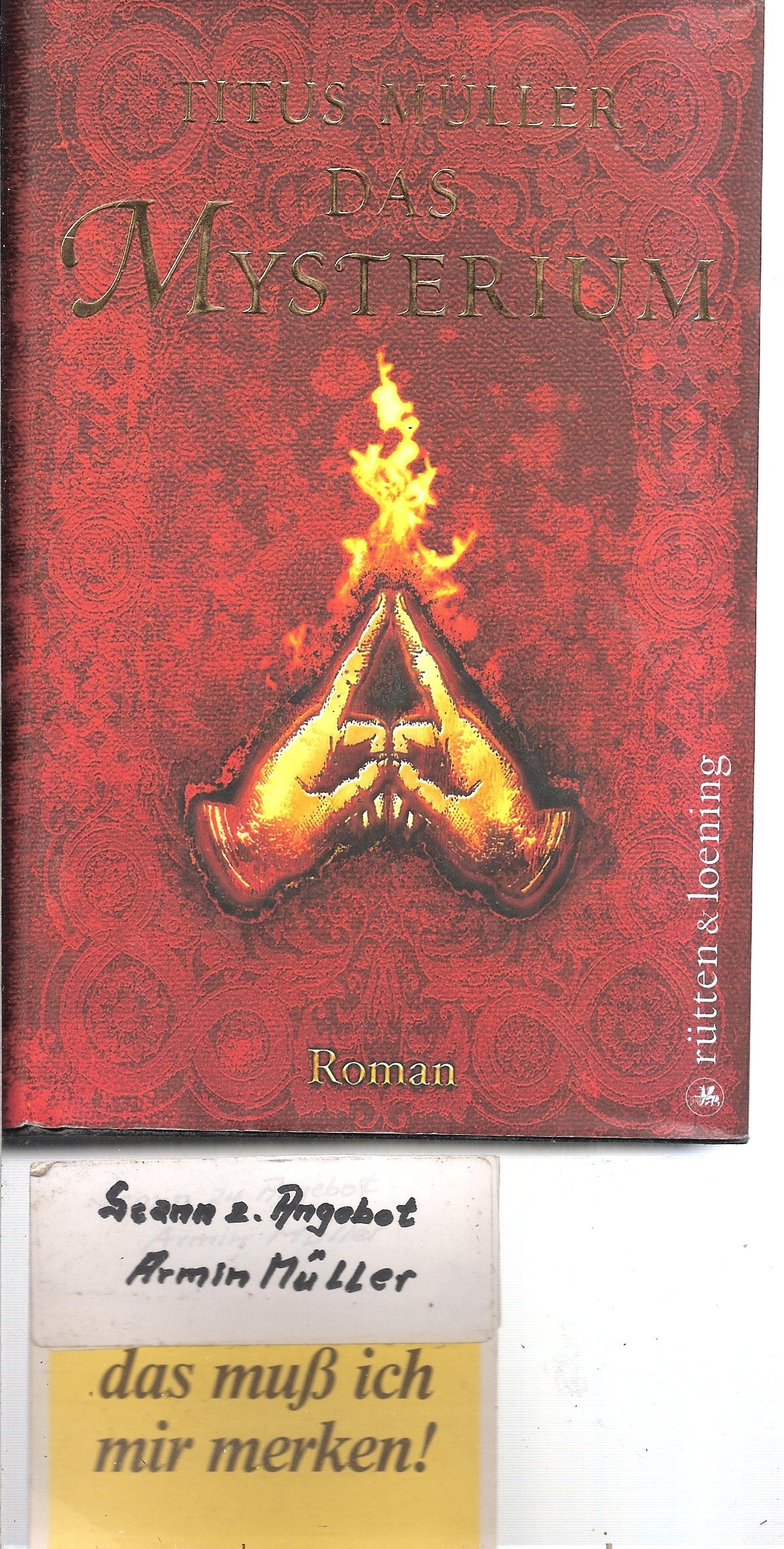 Product Image: Das Mysterium: Roman