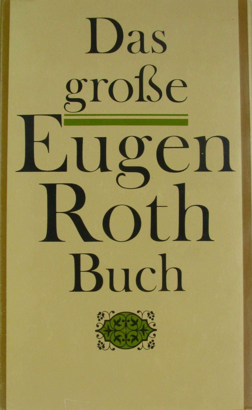 Product Image: Das große Eugen Roth Buch