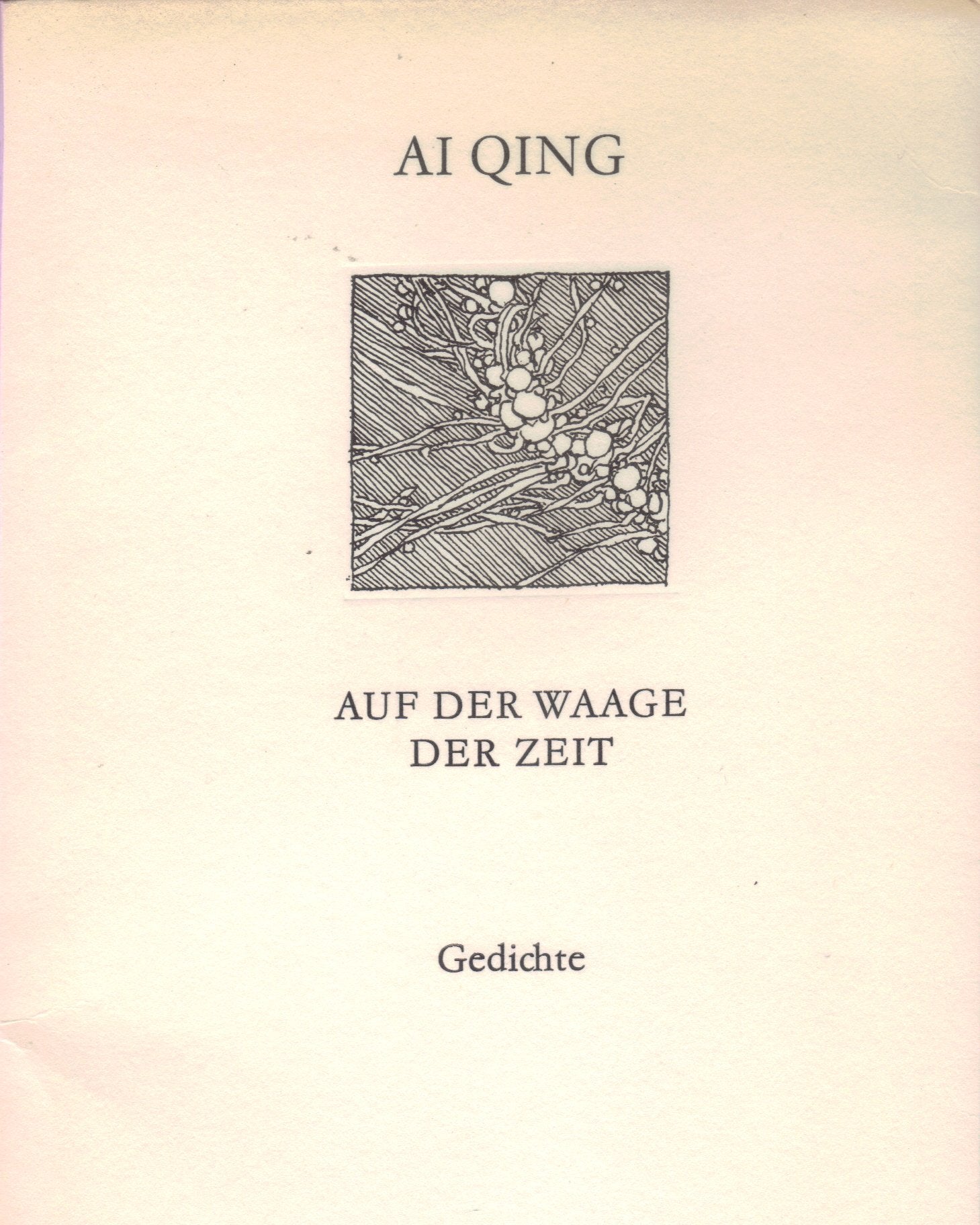 Product Image: Auf der Waage der Zeit. Gedichte