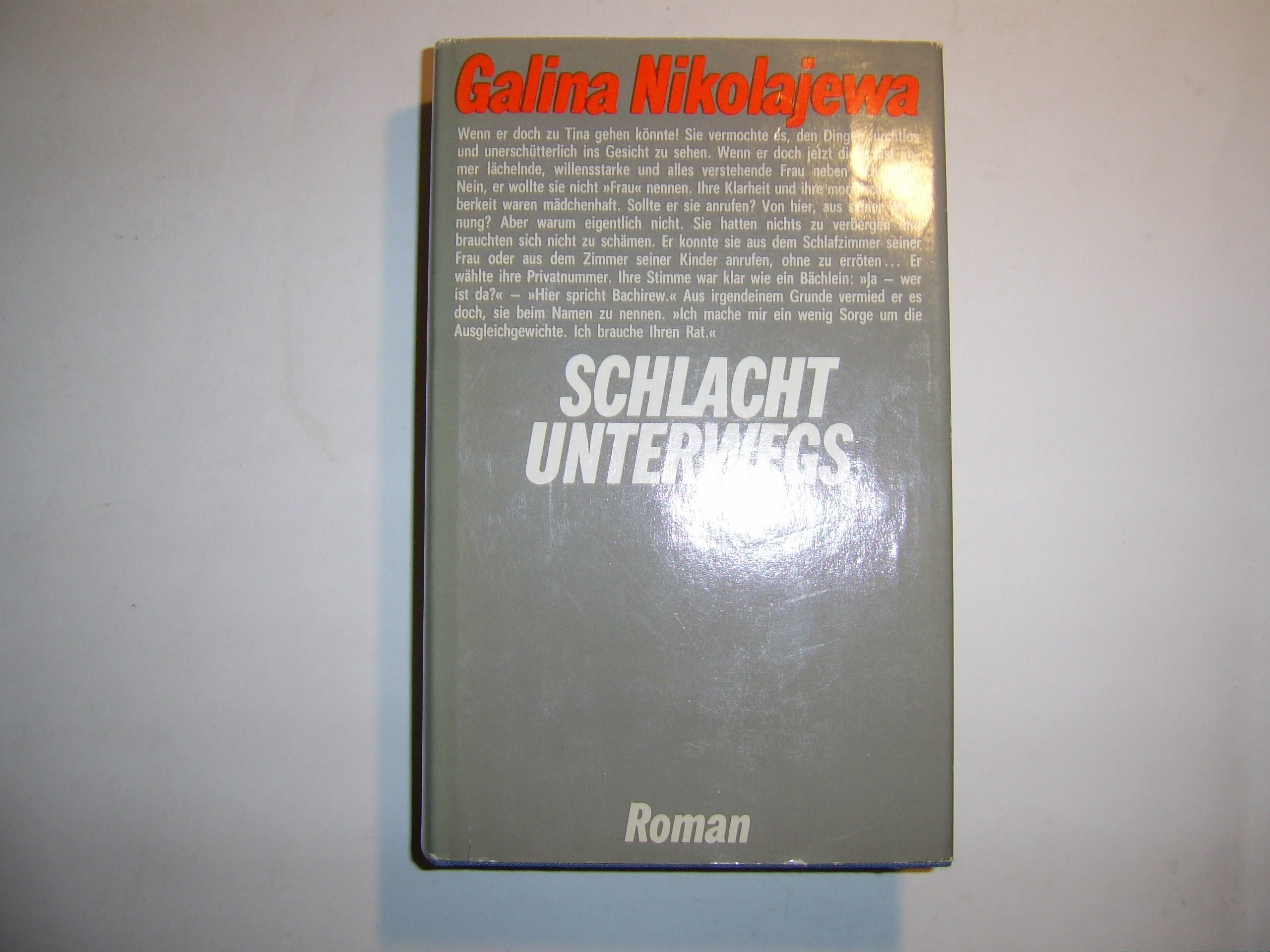 Schlacht unterwegs. Roman Books