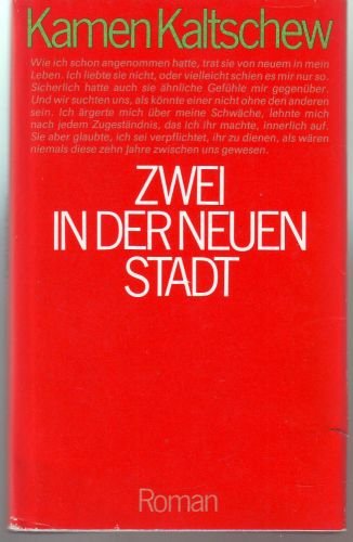 Zwei in der neuen Stadt - Roman - Edition Unsere Welt Books