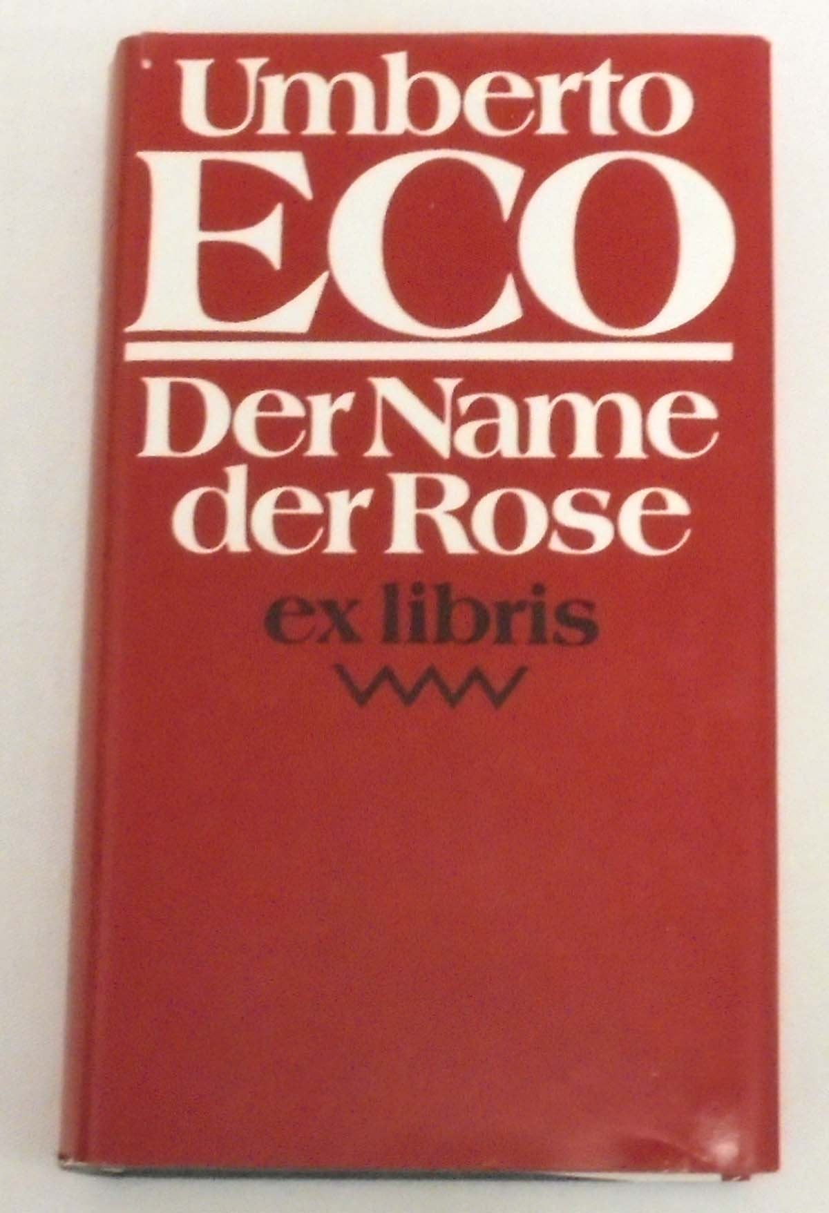 Der Name der Rose. Historical Fiction