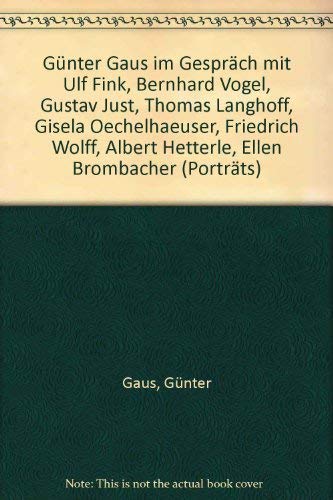 Porträts.Nr.4: Günter Gaus im Gespräch m. Ulf Fink, Bernhard Vogel, Gustav Just u. a. Politics & History