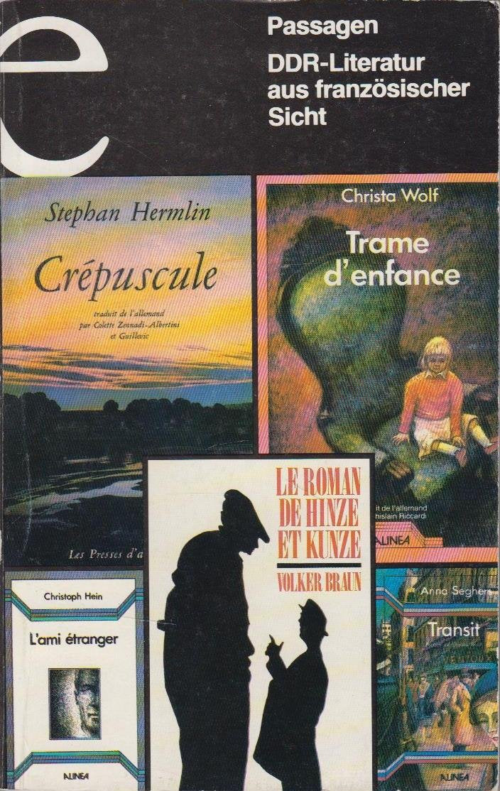 Passagen. DDR-Literatur aus französischer Sicht. Essays Politics & History