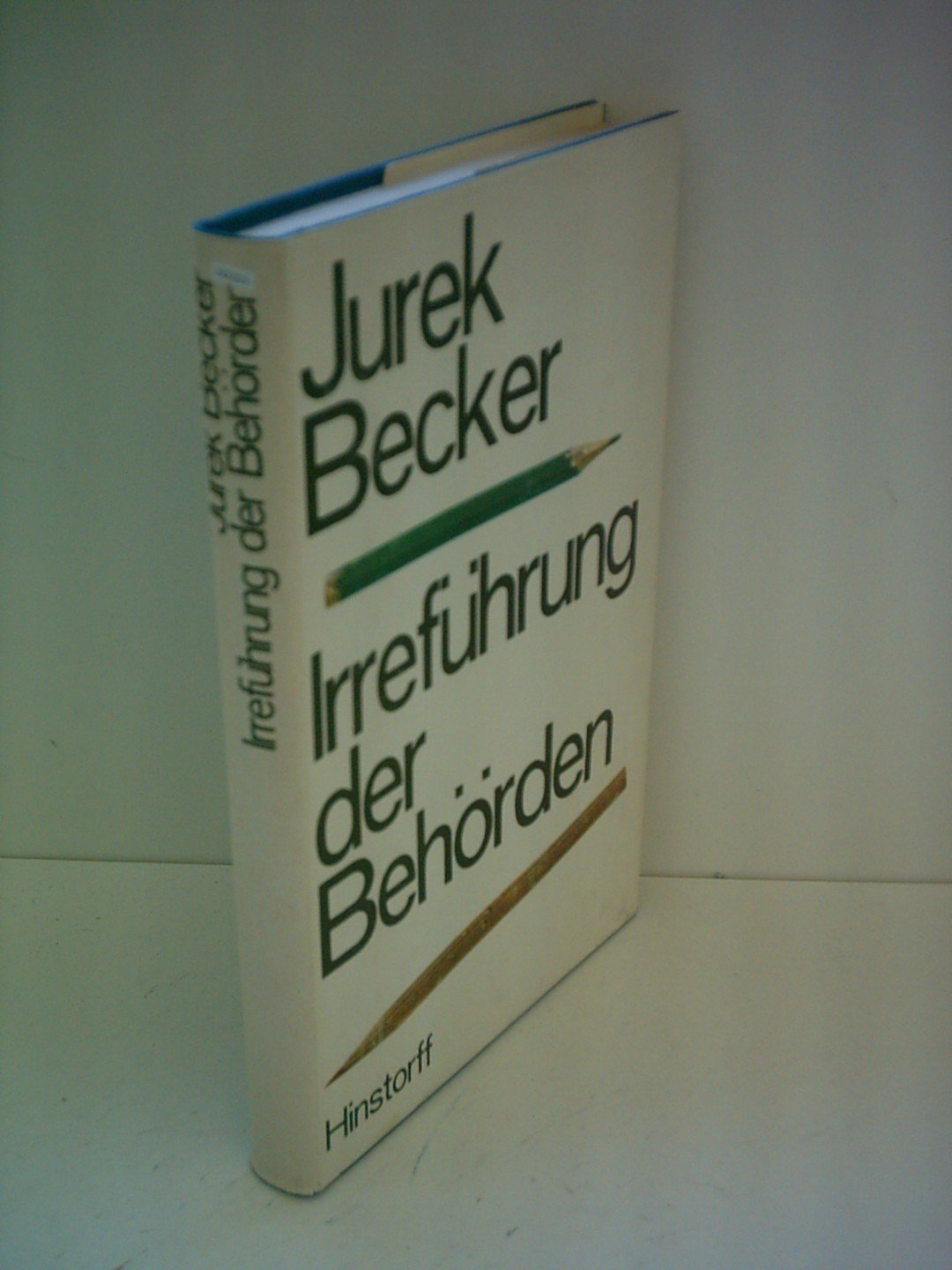 Product Image: Jurek Becker: Irreführung der Behörden