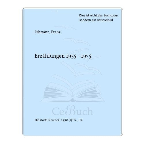 Erzählungen 1955-1975 Books