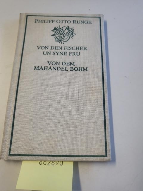 Von den Fischer un syne Fru /Von dem Mahandel Bohm: Nachw. v. Siegfried A. Neumann Books