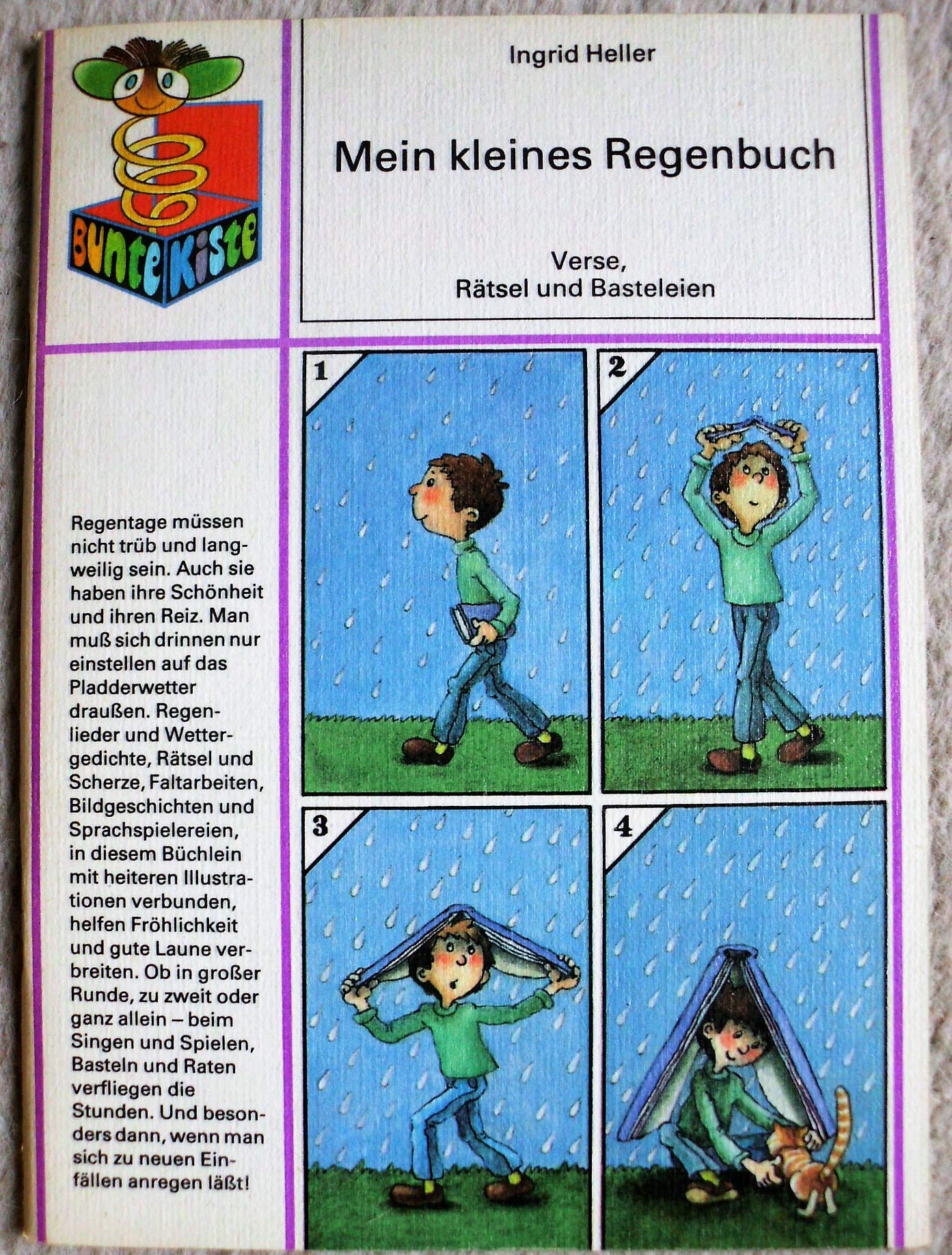 Mein kleines Regenbuch - Verse, Rätsel und Basteleien (Bunte Kiste) Books