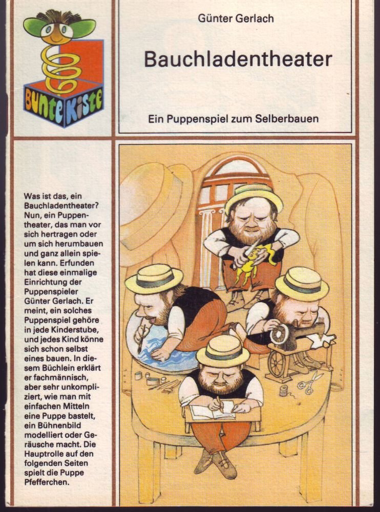 Bauchladentheater - Ein Puppenspiel zum Selberbauen (Bunte Kiste) - Günter Gerlach book