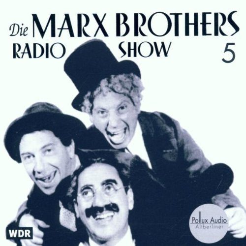 Die Marx Brothers Radio Show, 1 Audio-CD, Tl.5 Books