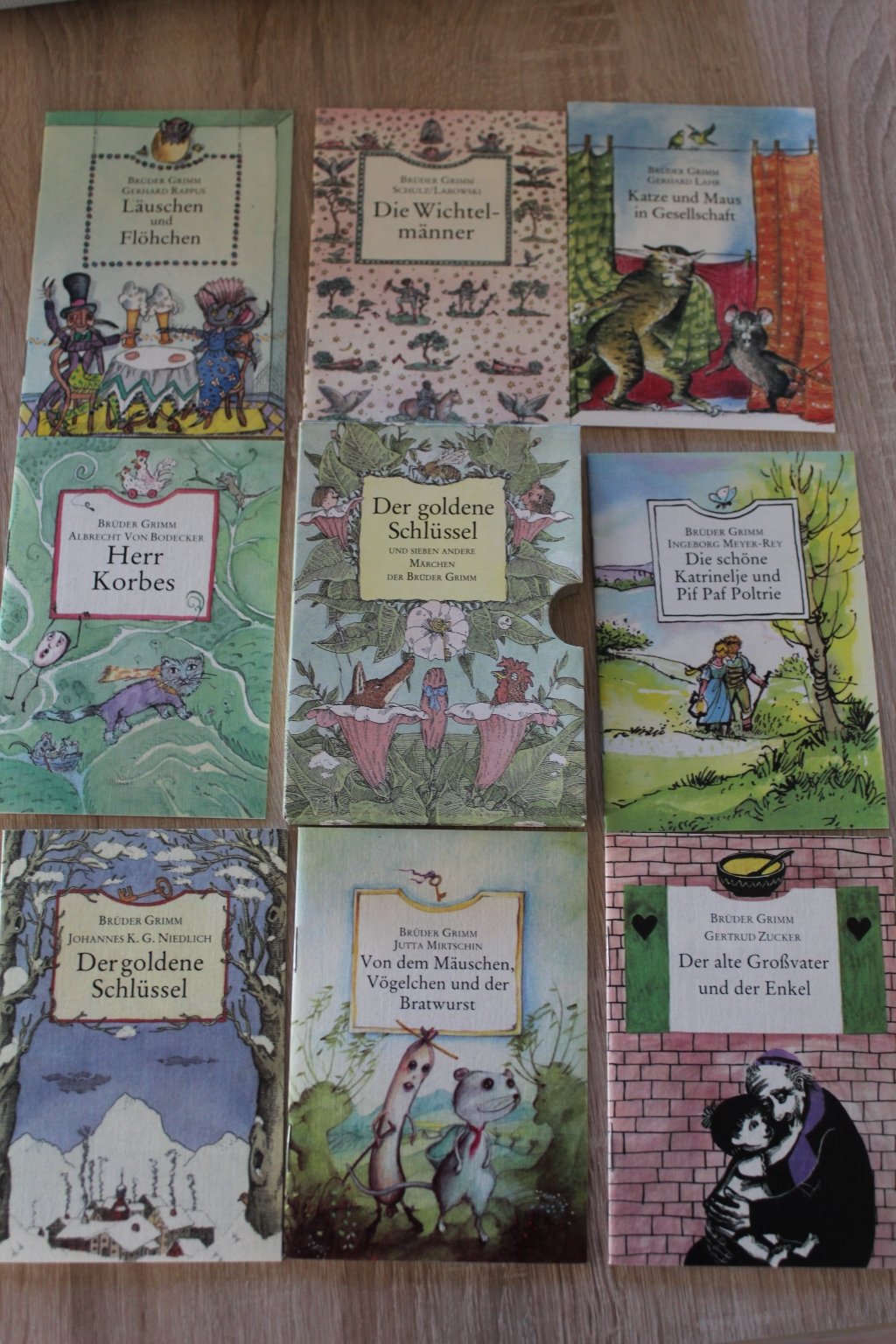 Der goldene Schlüssel und sieben andere Märchen der Brüder Grimm, book