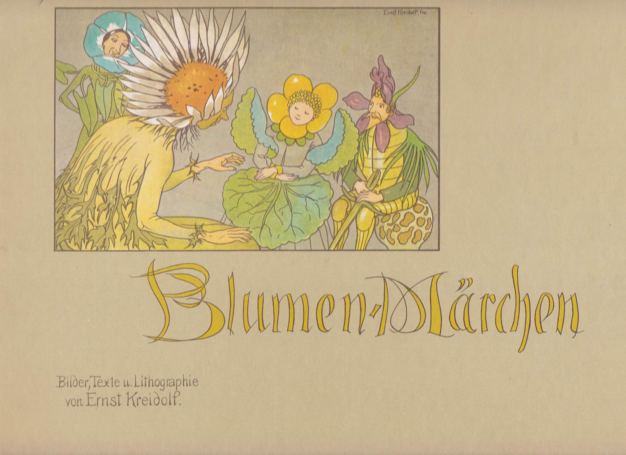 Blumen - Märchen. Bilder und Texte von Ernst Kreidolf Books