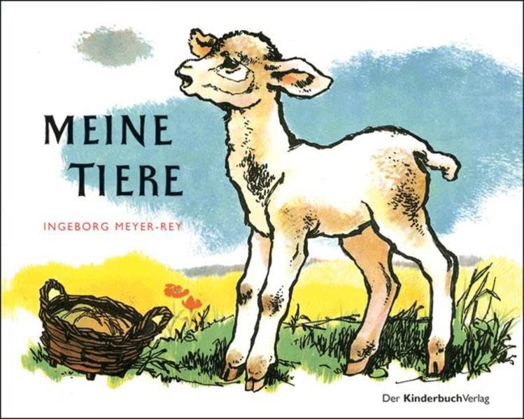 Meine Tiere: Vierfarbiges Papp-Bilderbuch Children's books