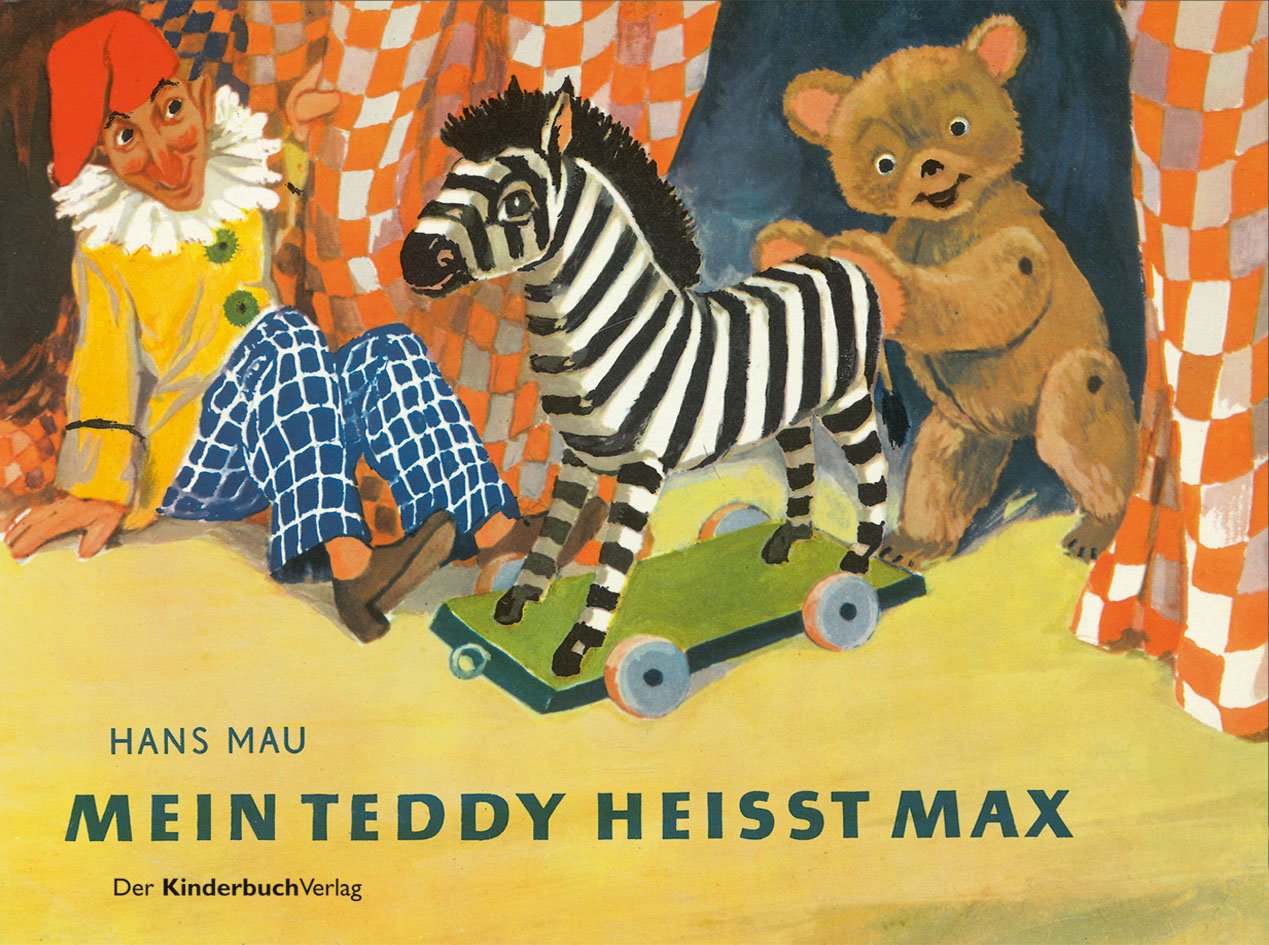 Mein Teddy heißt Max: Vierfarbiges Pappbilderbuch Children's books