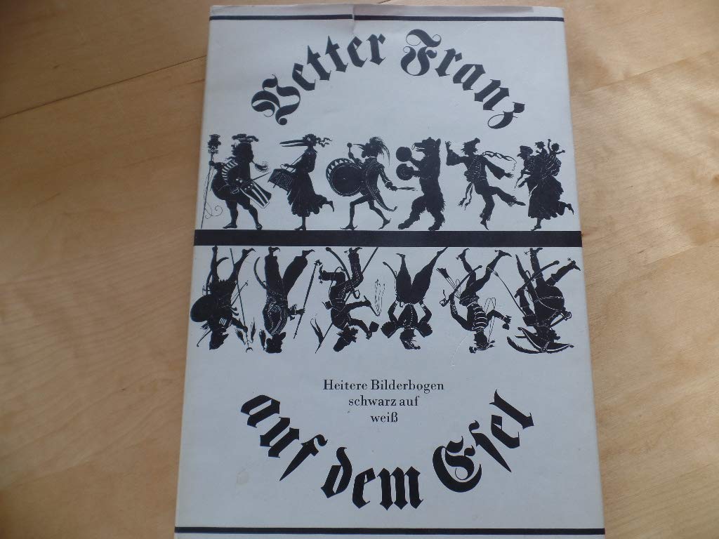 Vetter Franz auf dem Esel. Heitere Bilderbogen, schwarz auf weiss Film, Art & Culture
