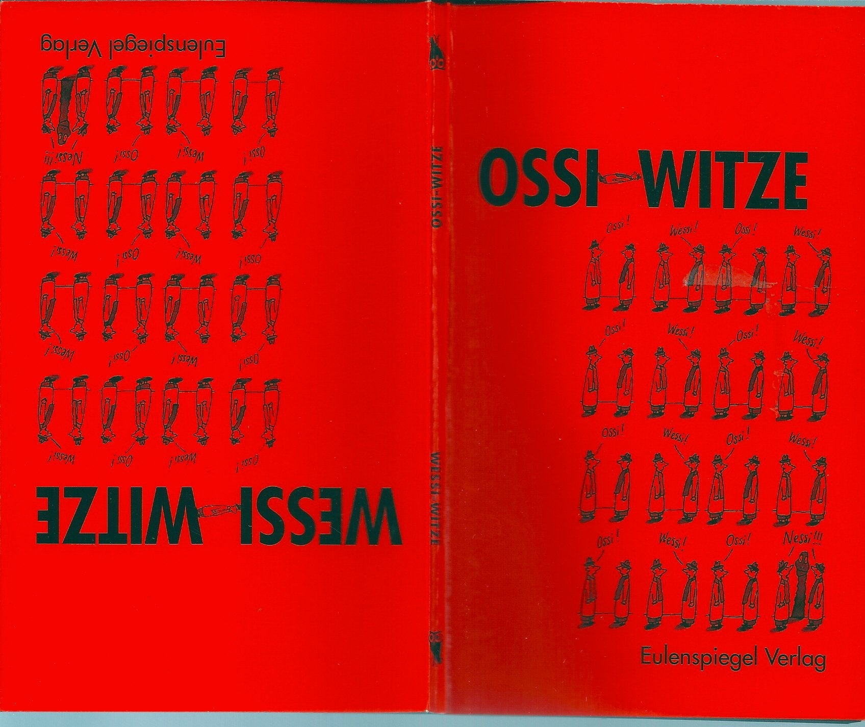 Ossi-Witze Wessi-Witze: Ein Dreh- und Wendebuch Books