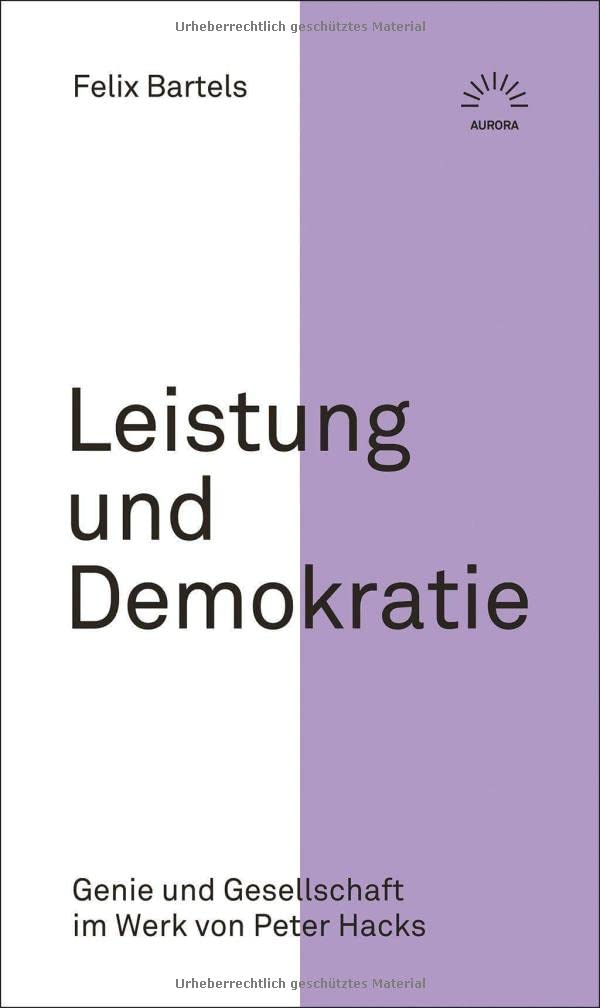Leistung und Demokratie Philosophy