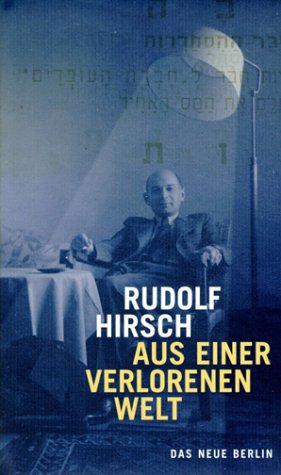 Aus einer verlorenen Welt: Memoiren Personalities