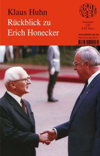 Product Image: Rückblick zu Erich Honecker