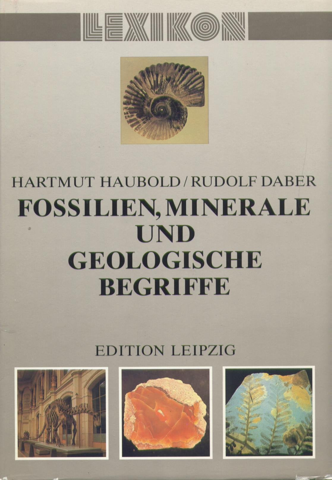 Fossilien, Minerale und geologische Begriffe. Books