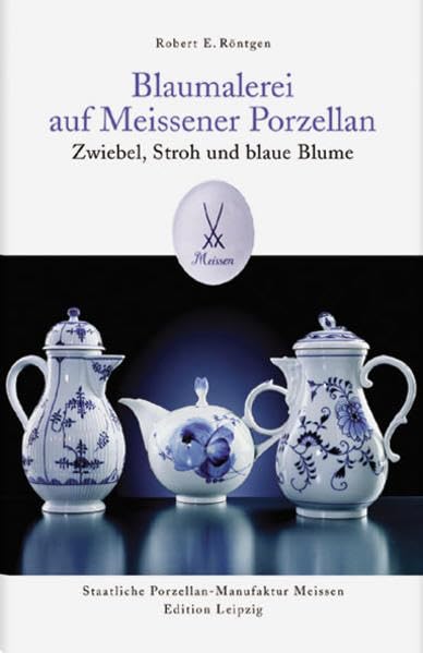 Blaumalerei auf Meissener Porzellan: Zwiebel, Stroh und blaue Blume Film, Art & Culture