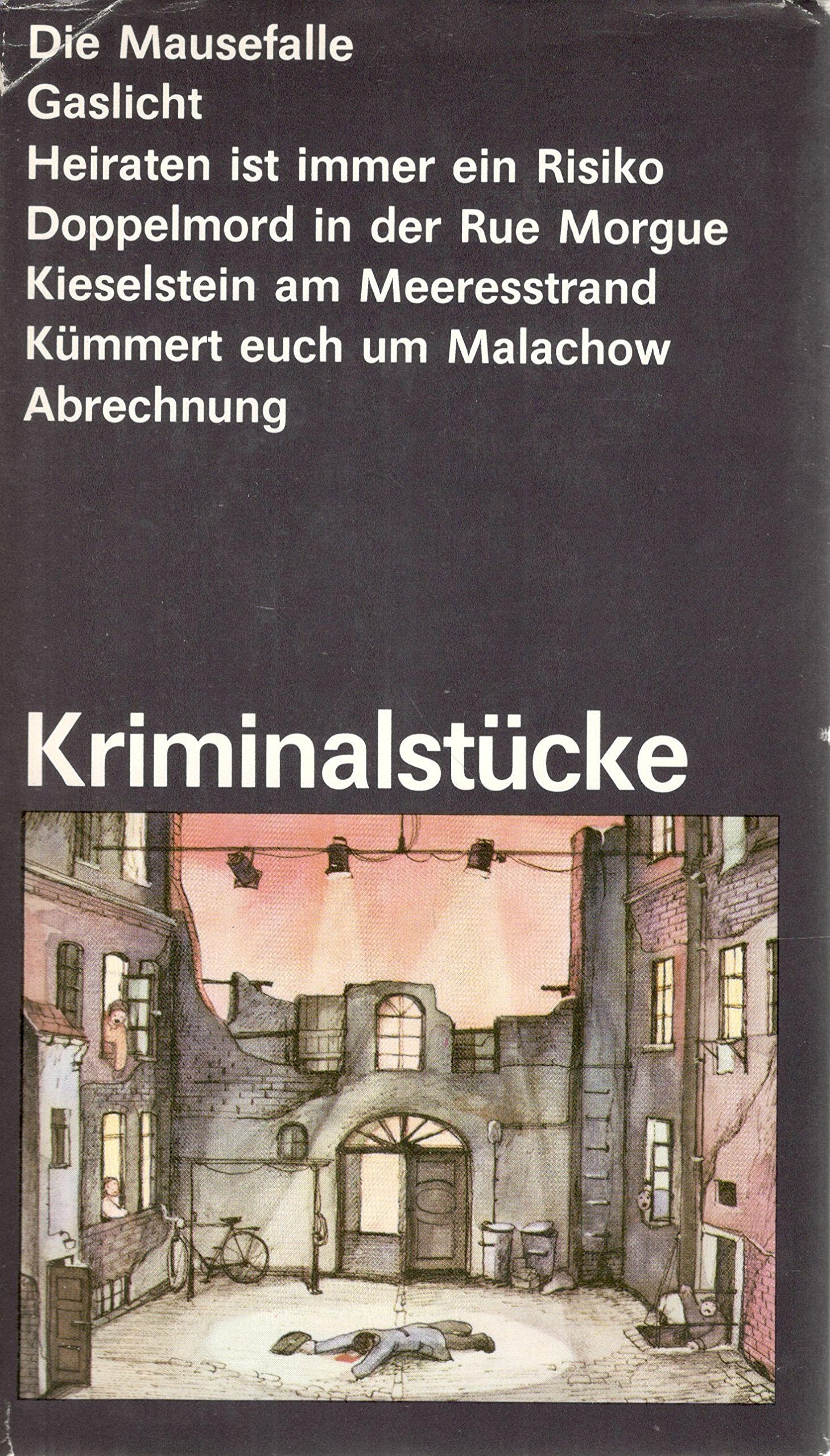 Kriminalstücke Books