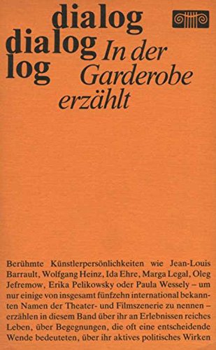 Ingeborg Pietzsch: In der Garderobe erzählt Books