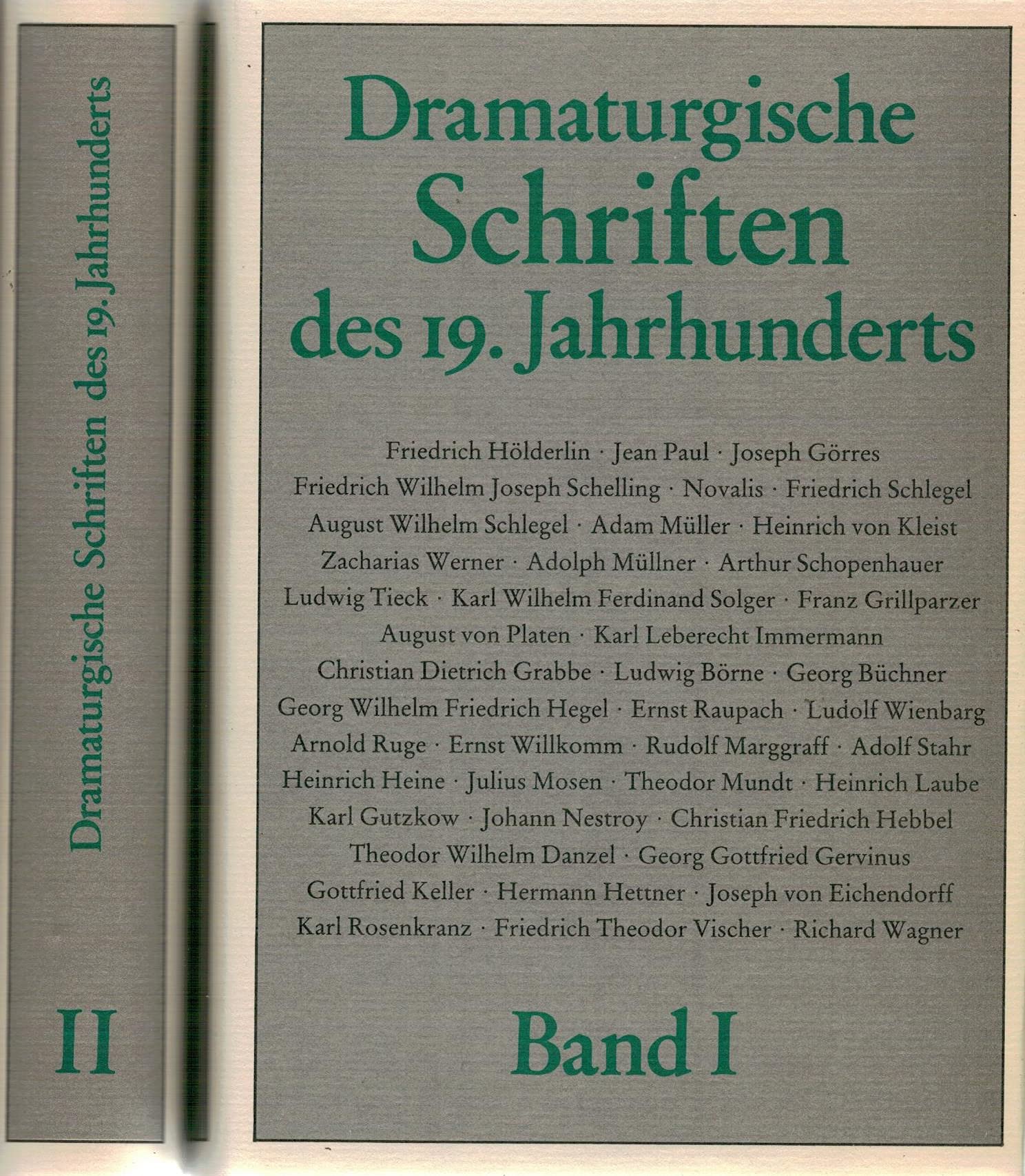 Dramaturgische Schriften des 19. Jahrhunderts Books
