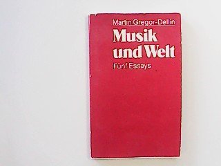Musik und Welt. Fünf Essays Books