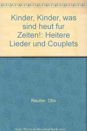 Kinder, Kinder was sind heut' für Zeiten! Film, Art & Culture