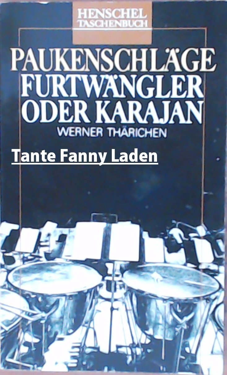 Product Image: Paukenschläge. Furtwängler oder Karajan
