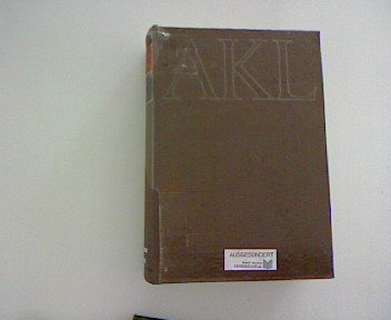 Allgemeines Künstlerlexikon Band 3 Andreace - Ardon Books