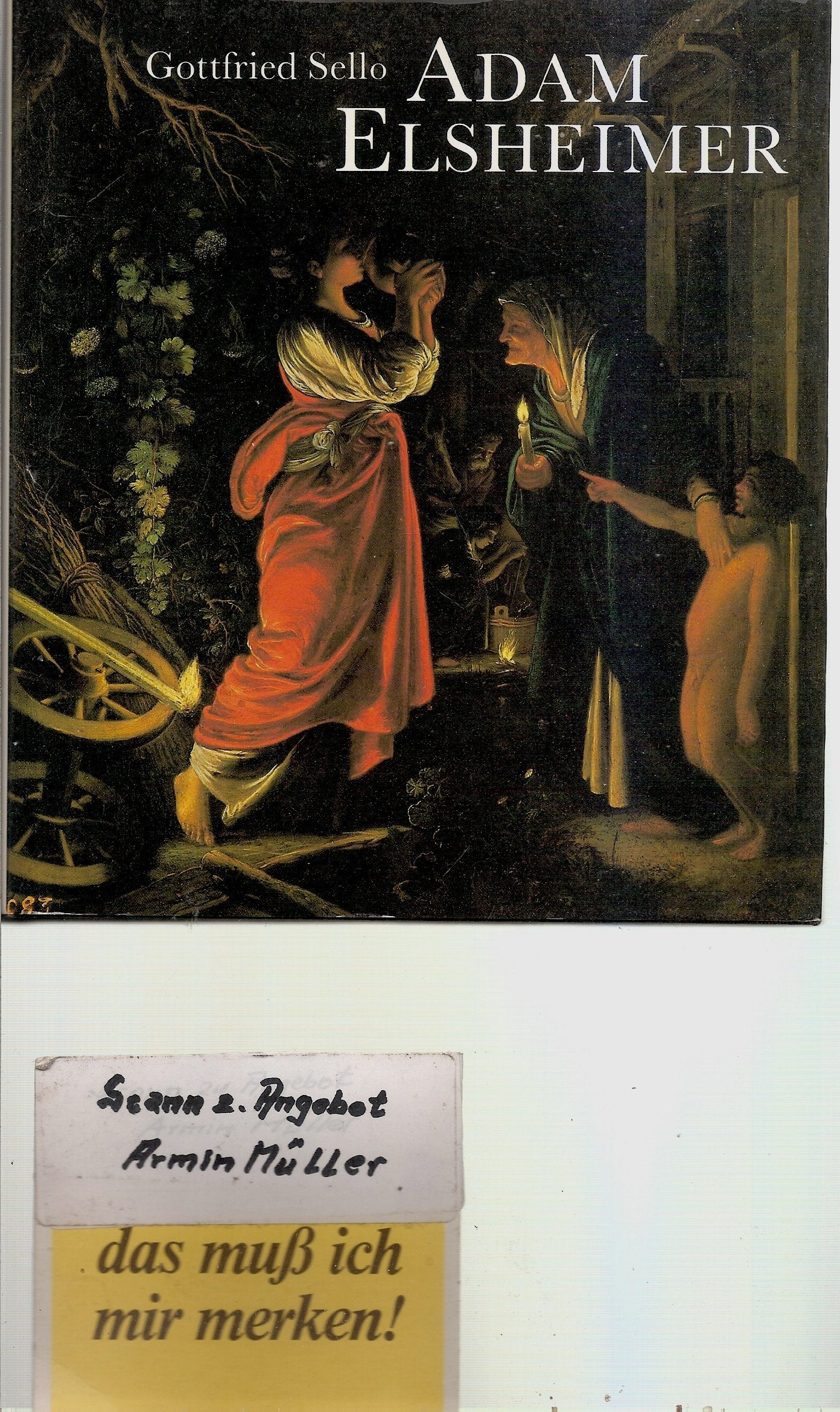Gottfried Sello: Adam Elsheimer Books