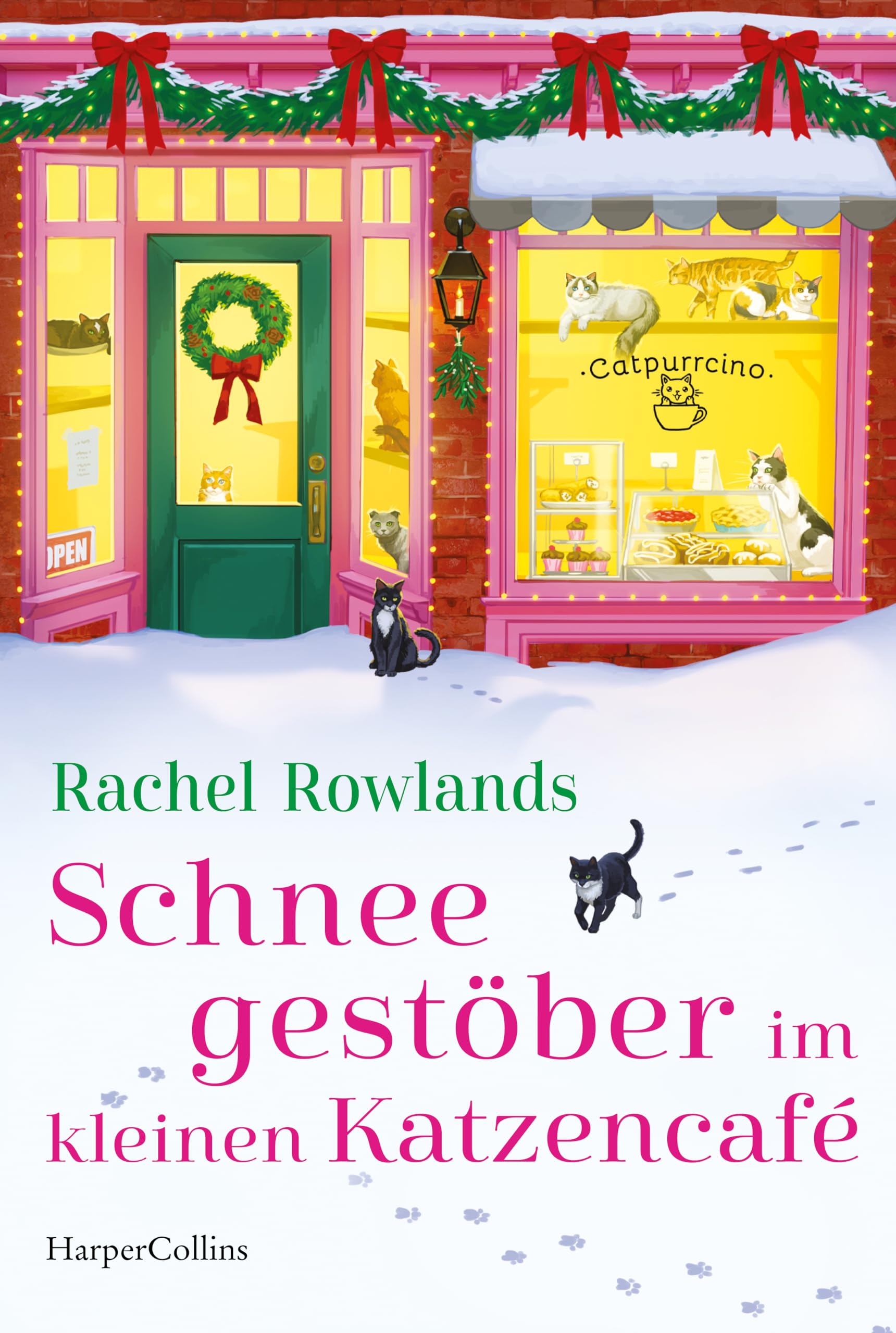 Schneegestöber im kleinen Katzencafé Contemporary literature