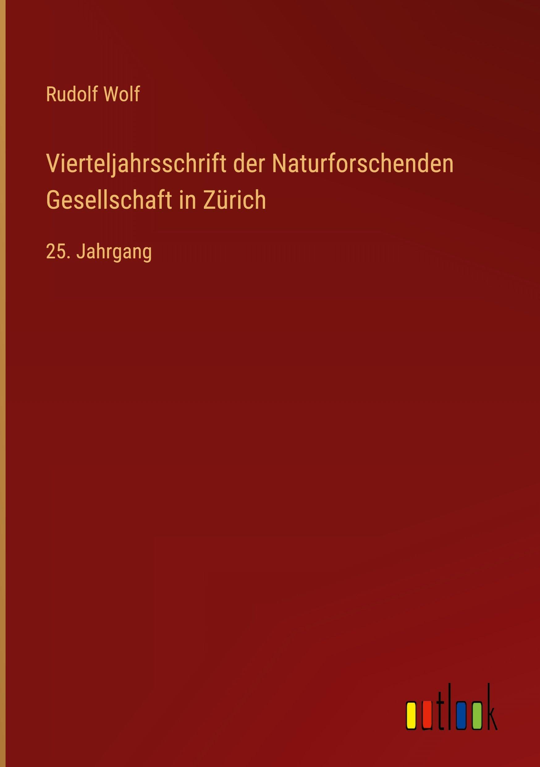 Vierteljahrsschrift der Naturforschenden Gesellschaft in Zürich Classics