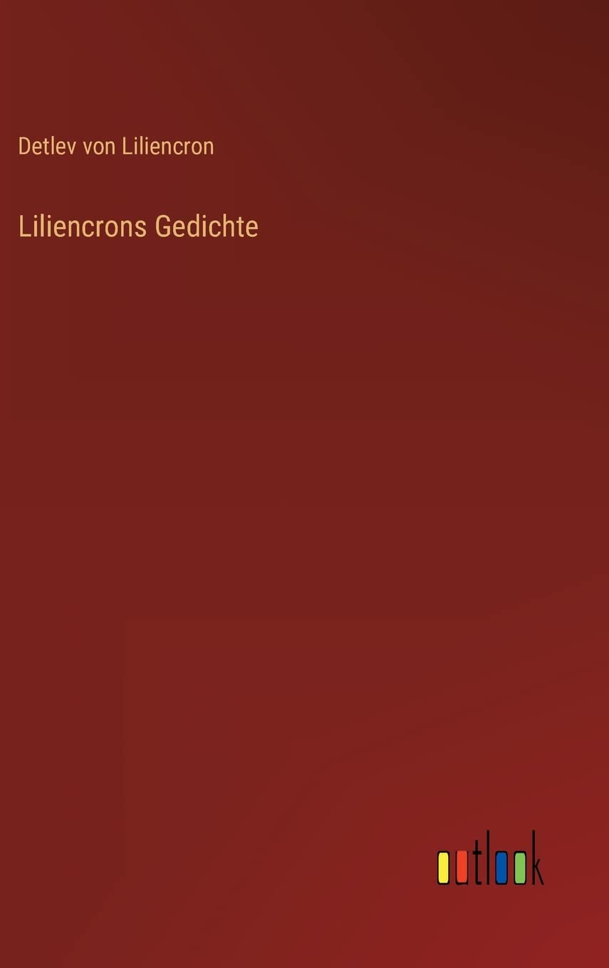 Liliencrons Gedichte Contemporary literature