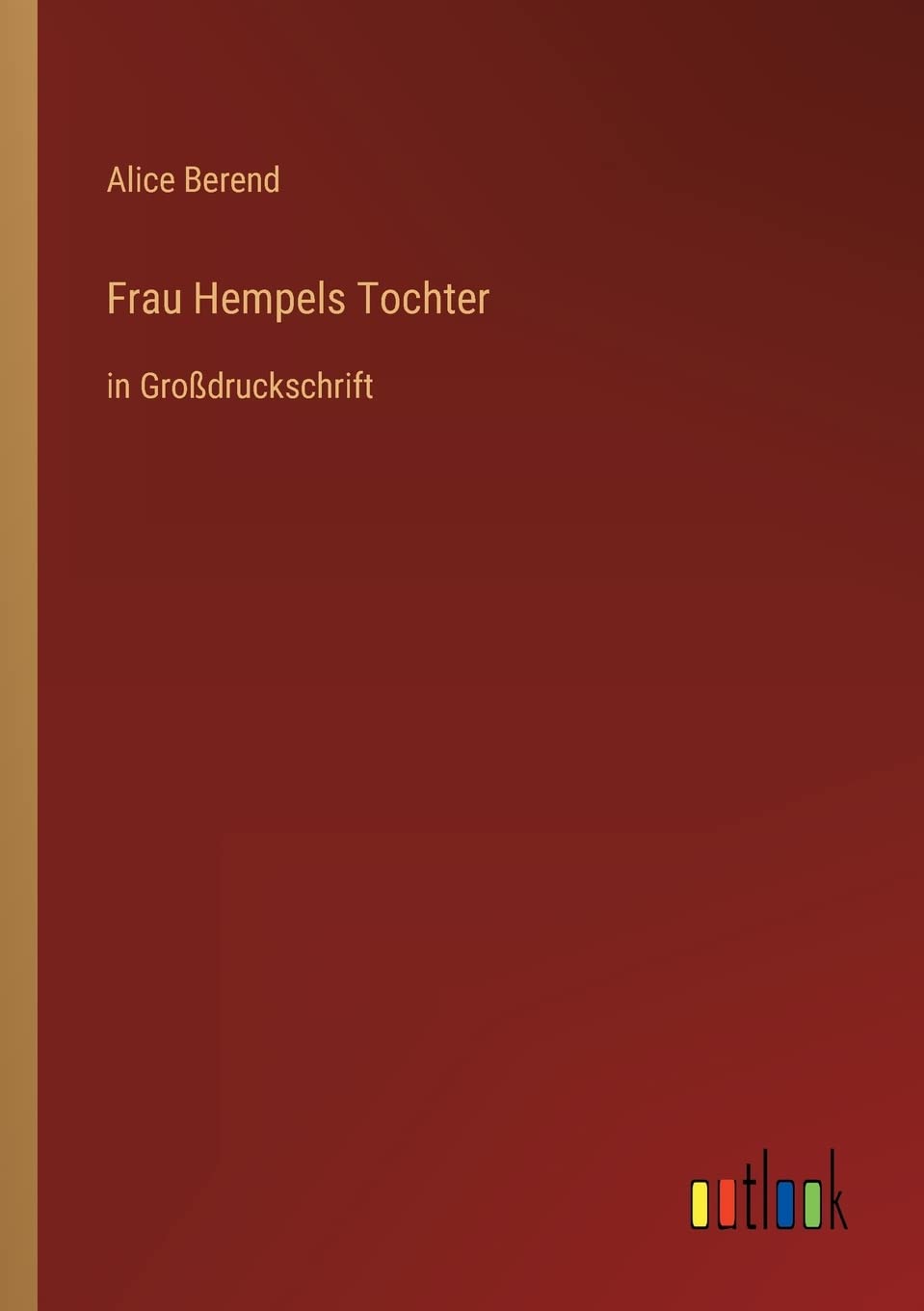 Frau Hempels Tochter: in Großdruckschrift Contemporary literature