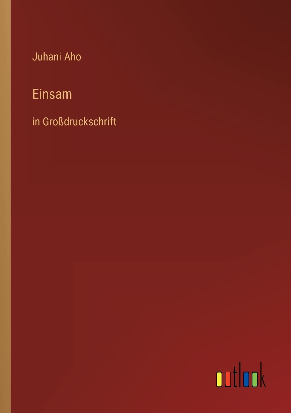 Product Image: Einsam: in Großdruckschrift