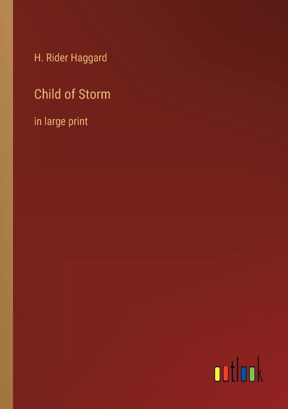 Child of Storm: in large print Contemporary literature