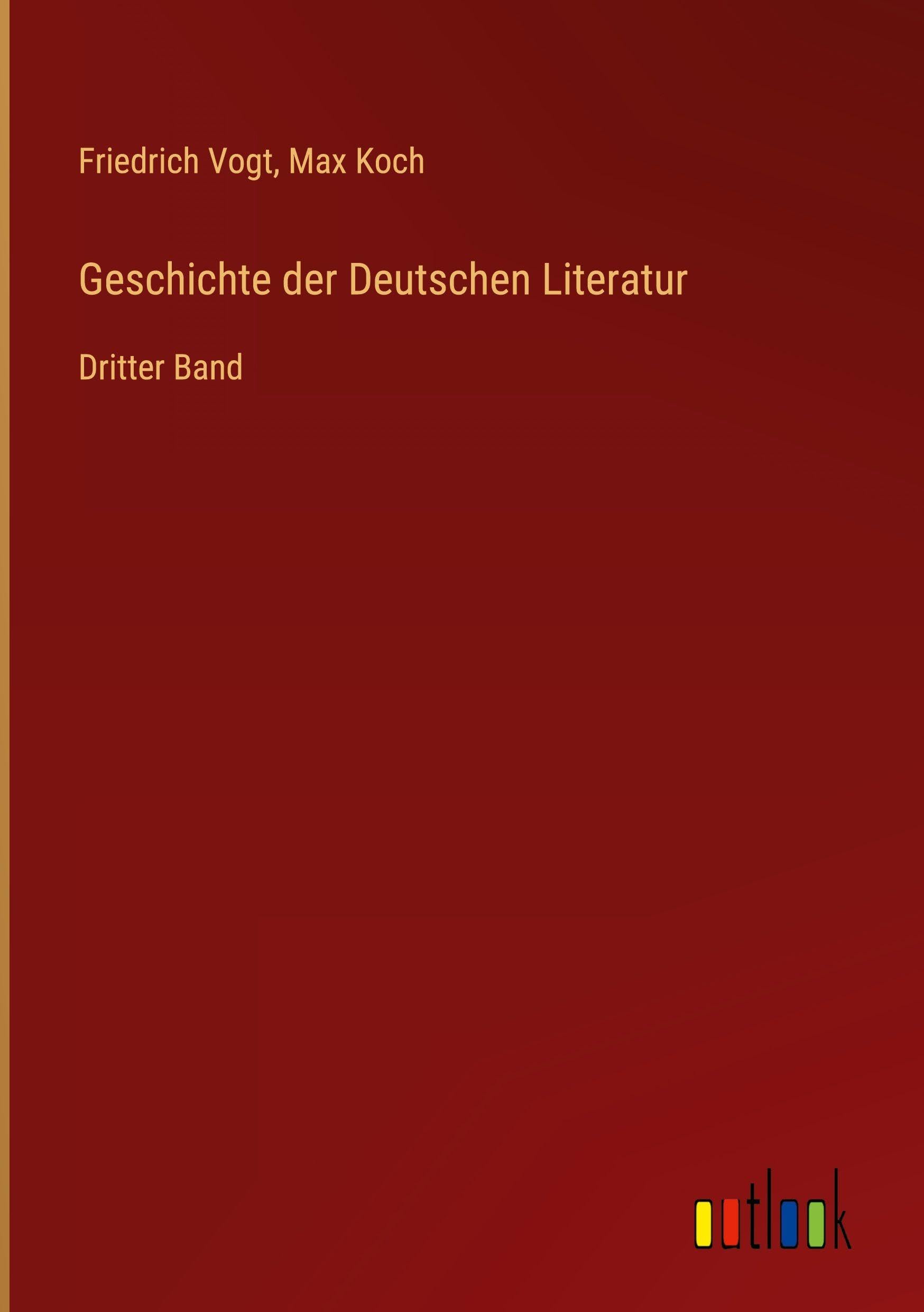 Geschichte der Deutschen Literatur Classics