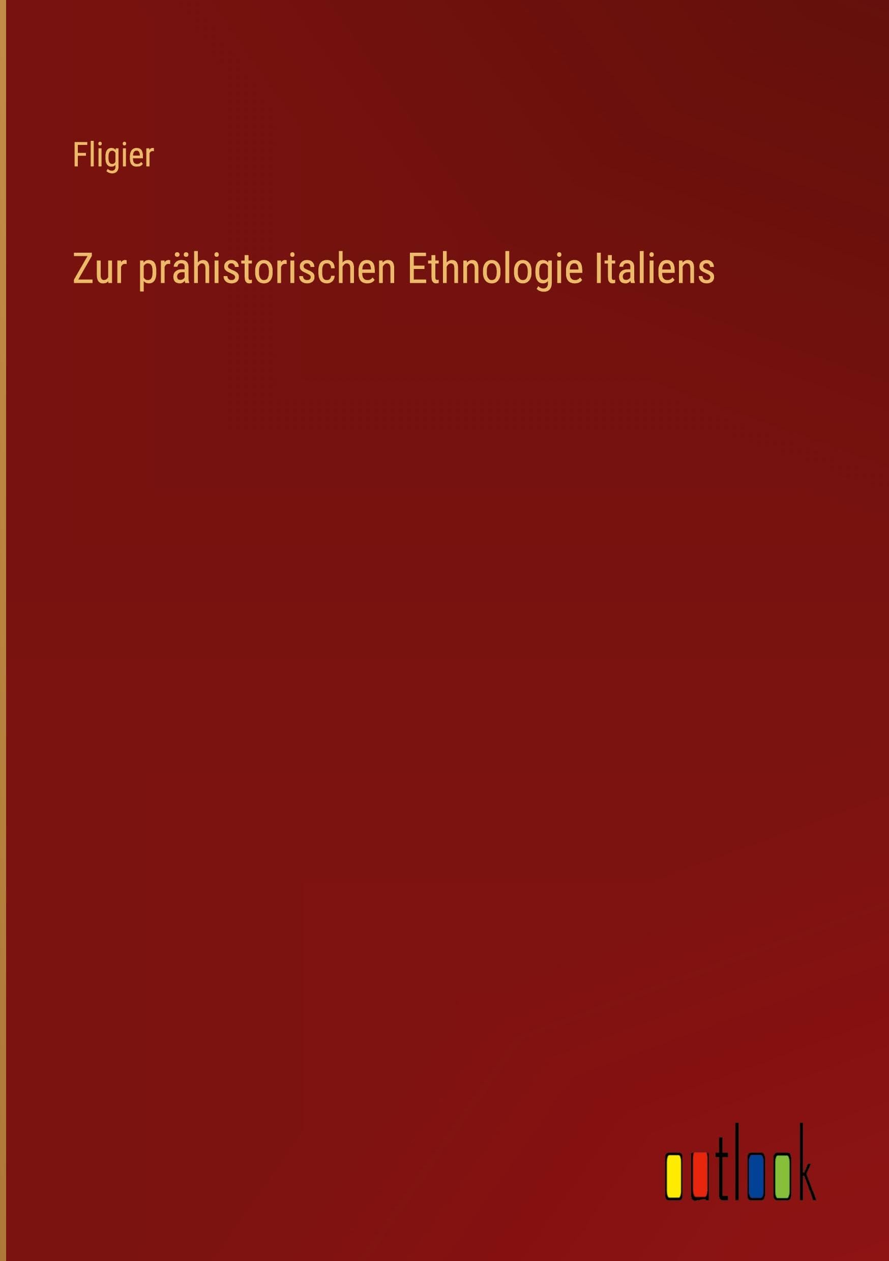 Zur prähistorischen Ethnologie Italiens Contemporary literature