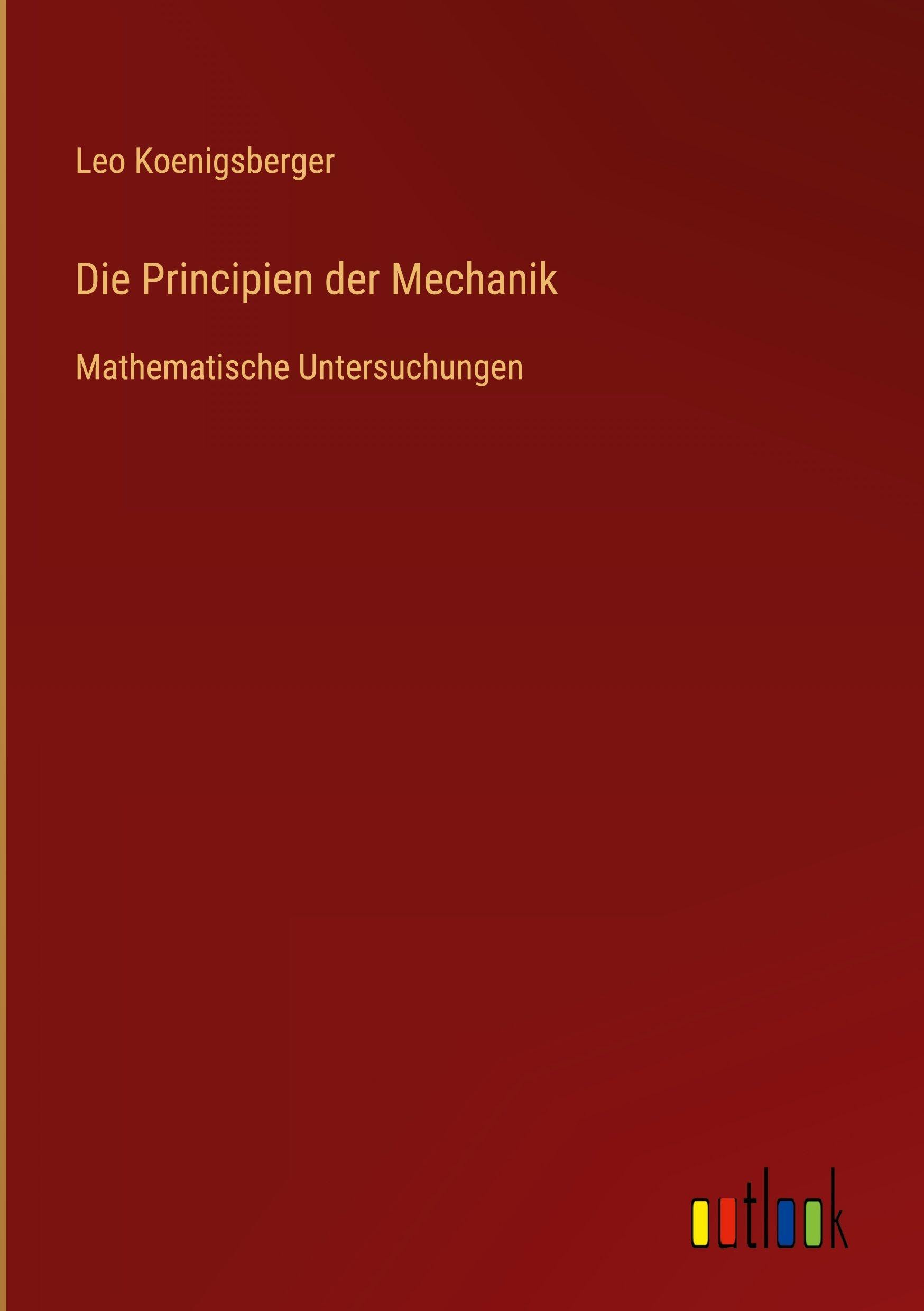 Die Principien der Mechanik Classics