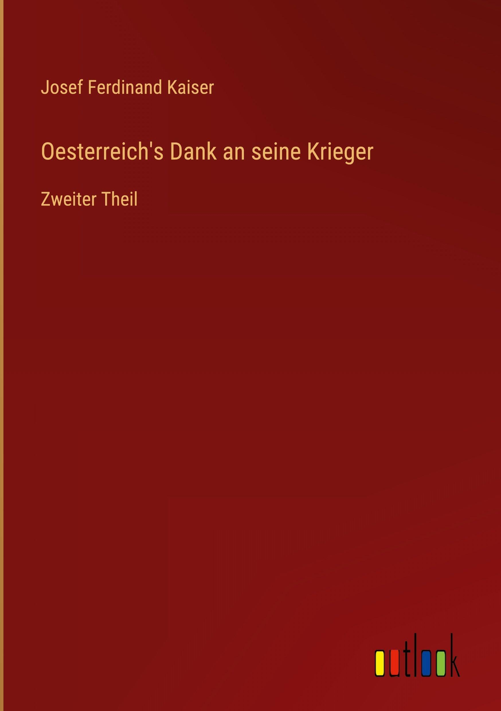 Oesterreich's Dank an seine Krieger Classics