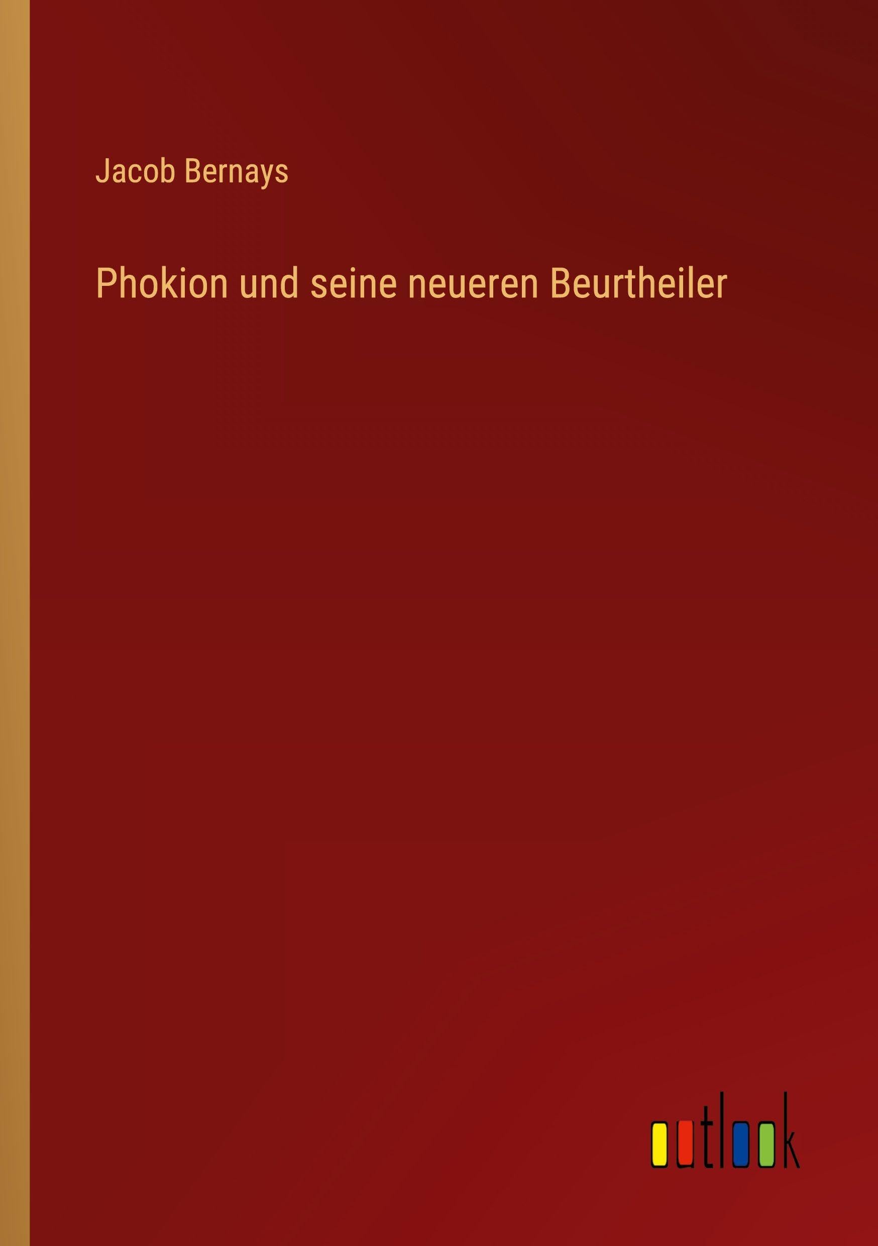 Phokion und seine neueren Beurtheiler Classics